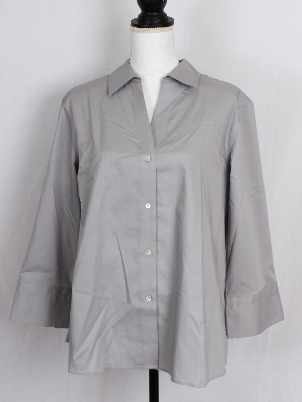 Foxcroft Women's Tretch Sateen Shirt - XL